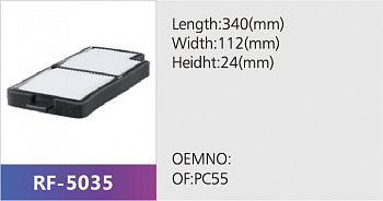 Фильтр салона RF-5035 (1/)