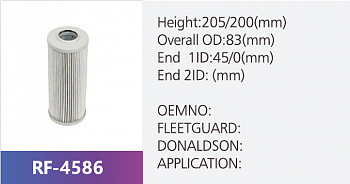 Фильтр гидравлический RF-4586 (1/)