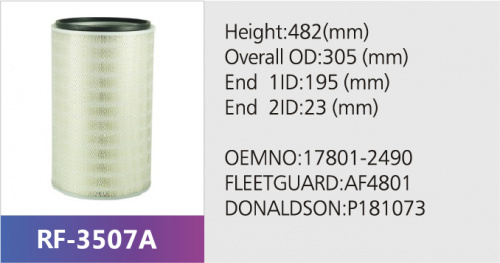 Фильтр воздушный RF-3507AB (1/4)