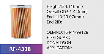 Фильтр гидравлический RF-4338 (1/)